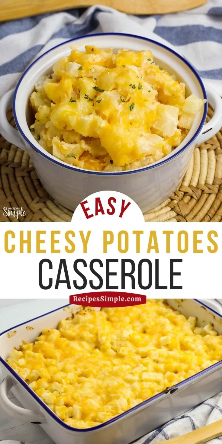 Cheesy Potatoes Pinterest Pin
