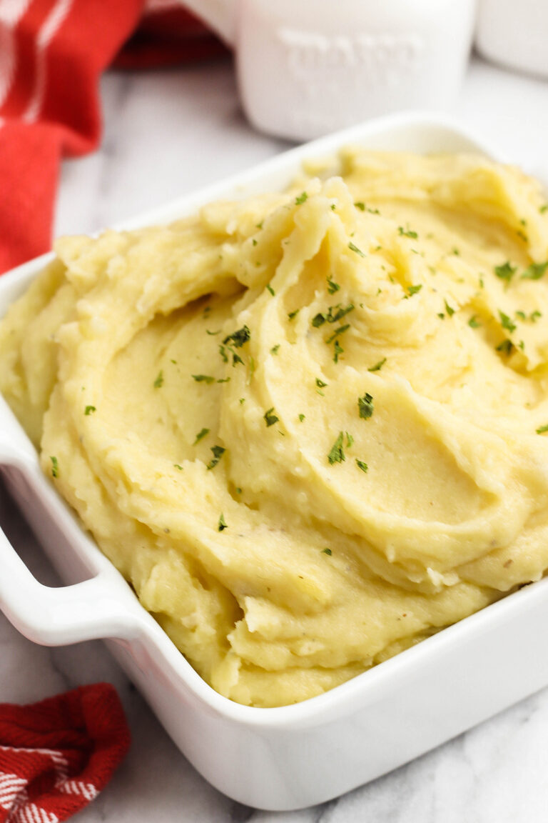 Slow Cooker Cheesy Garlic Mashed Potatoes Recipes Simple