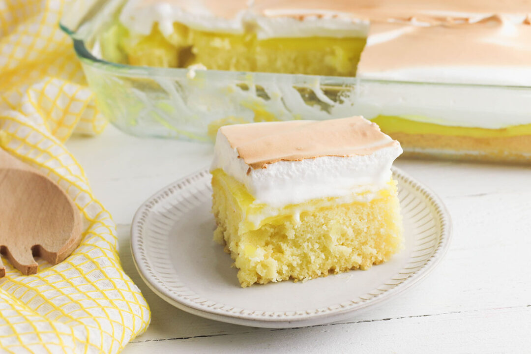 Lemon Meringue Poke Cake Recipes Simple