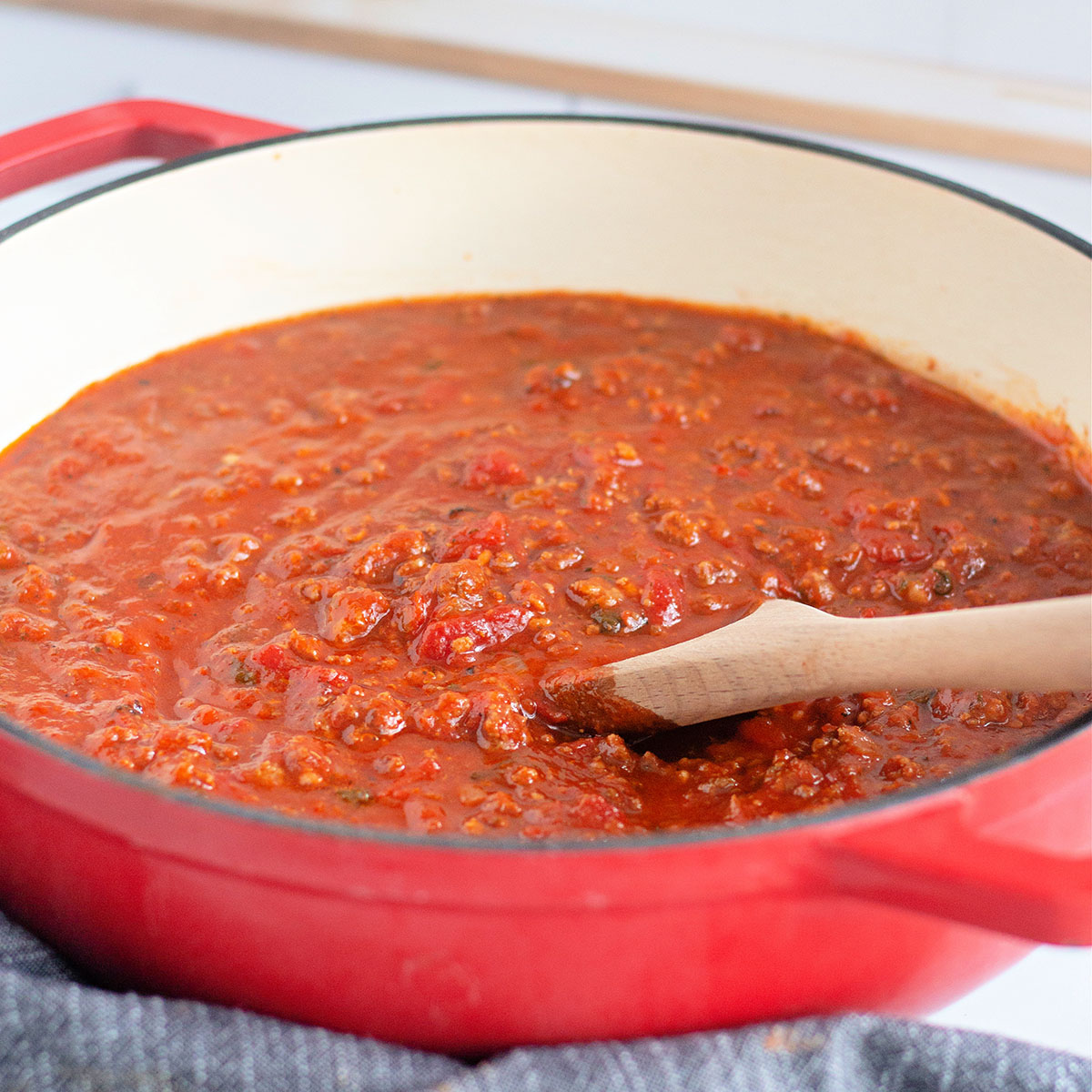 Homemade Spaghetti Meat Sauce