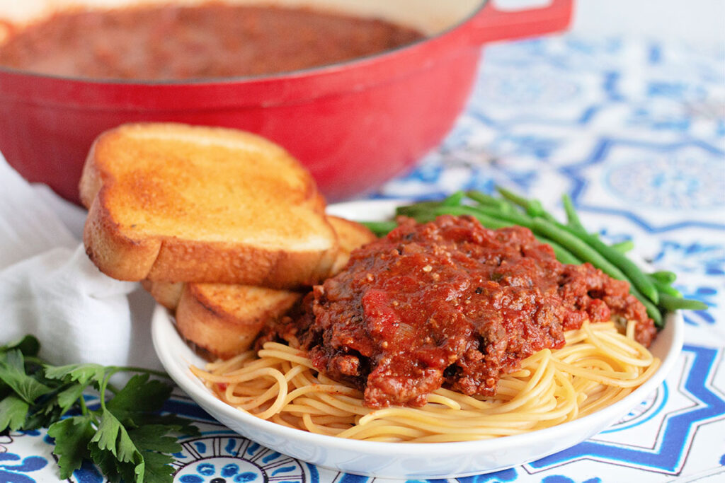 Homemade Spaghetti Meat Sauce Recipes Simple