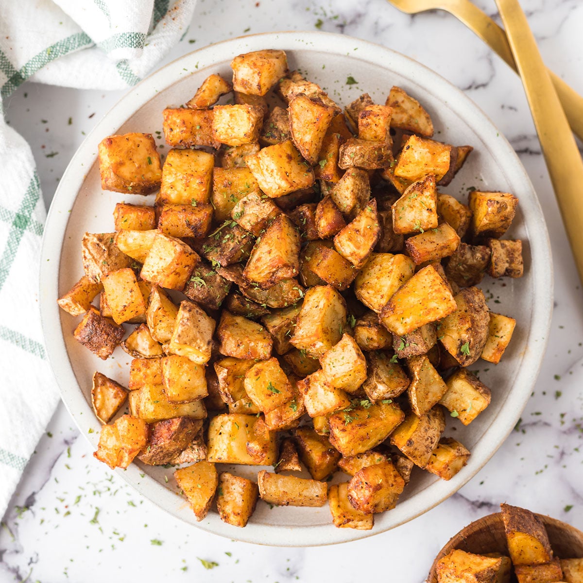Air Fryer Breakfast Potatoes Recipe