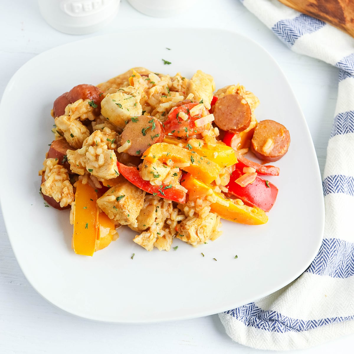 Cajun Chicken and Sausage Skillet Recipe