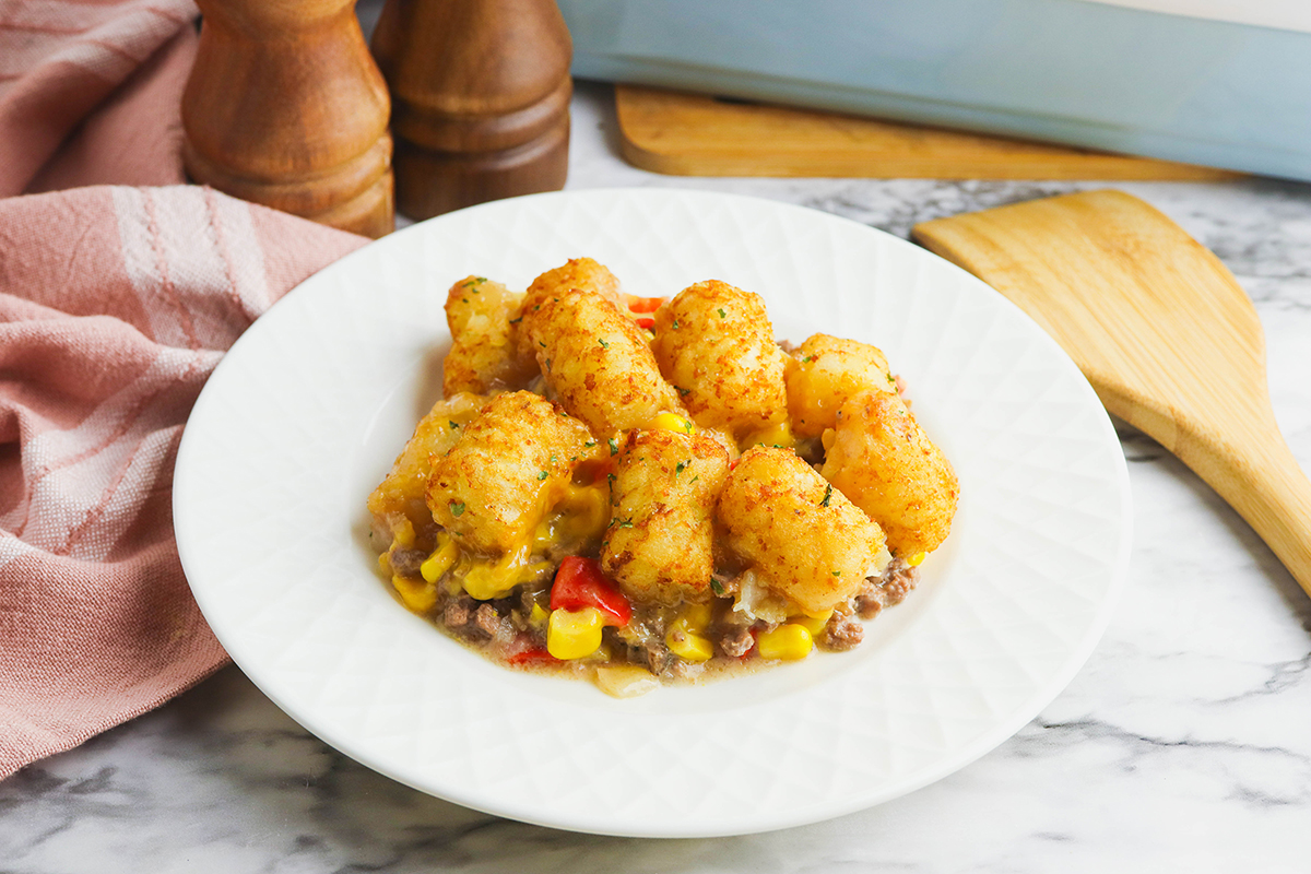 Tater Tot Casserole With Ground Beef Recipes Simple
