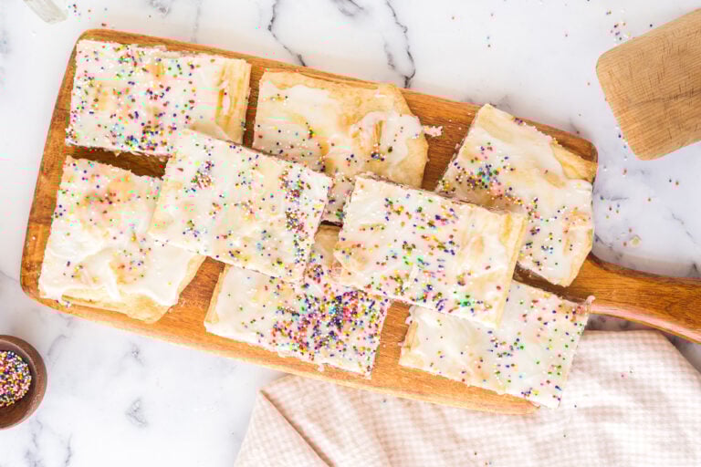 Homemade Strawberry Giant Pop Tart