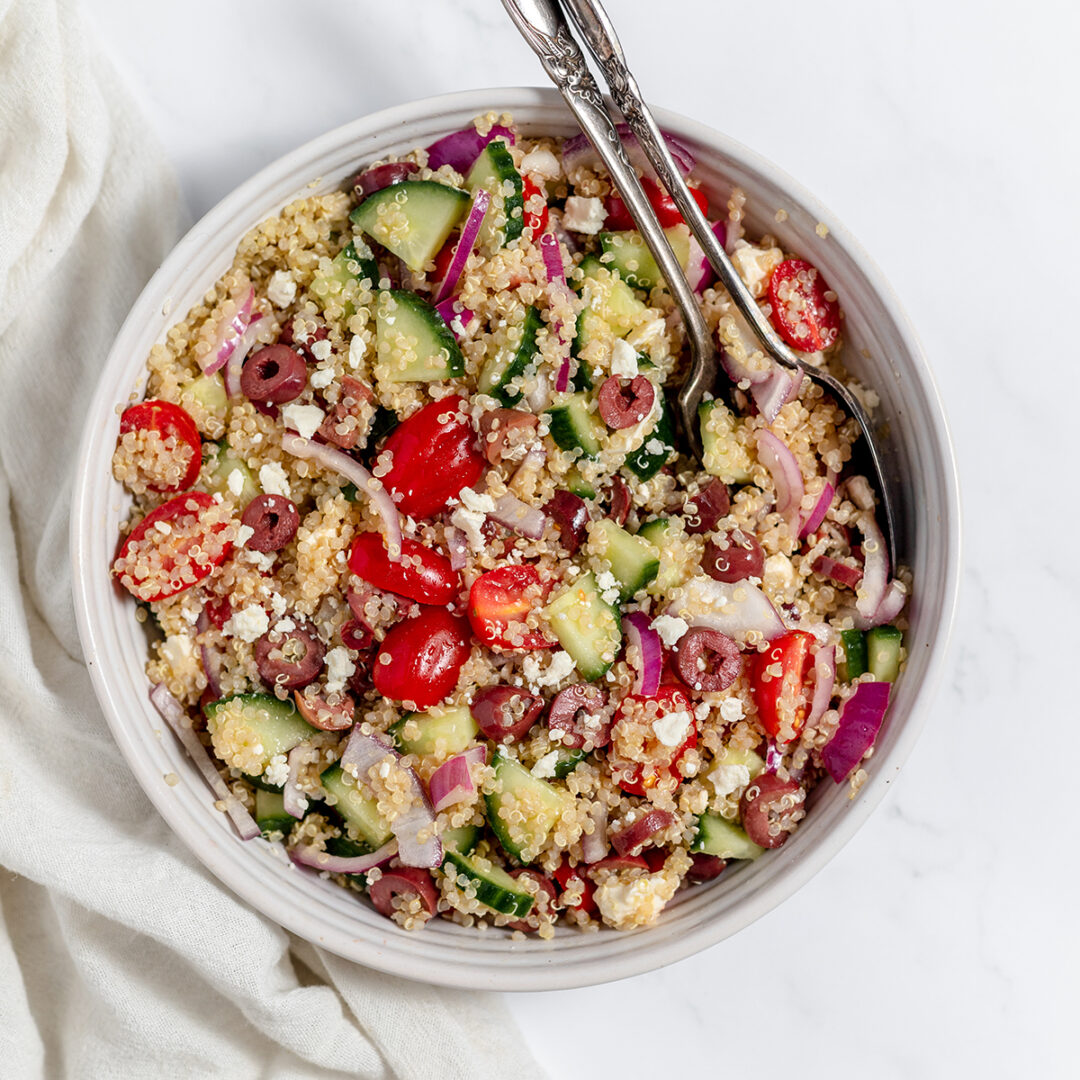 Greek Quinoa Salad Recipes Simple