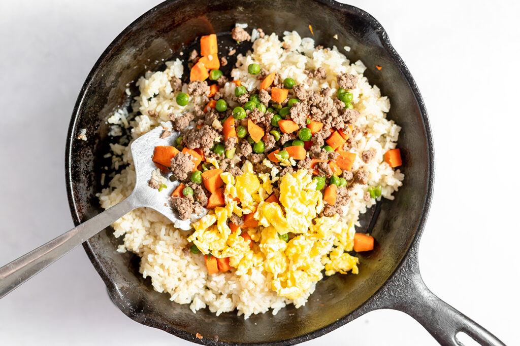 Ground Beef Fried Rice Recipes Simple