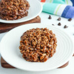 Star Crunch Cookies on white plate.