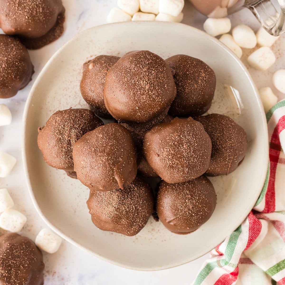 Hot Chocolate Truffles Recipe