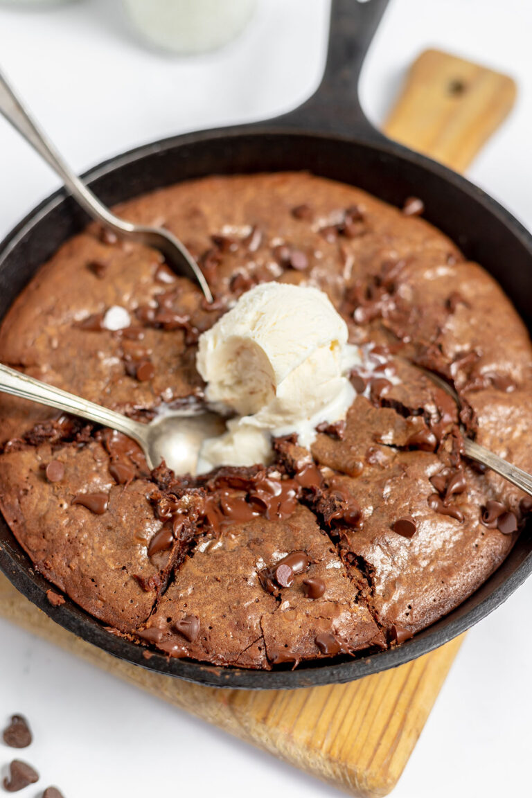 Skillet Brownie Recipes Simple