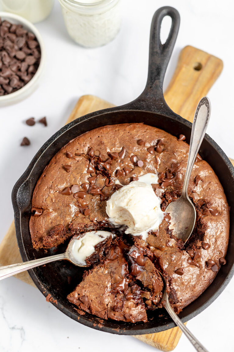 Skillet Brownie Recipes Simple