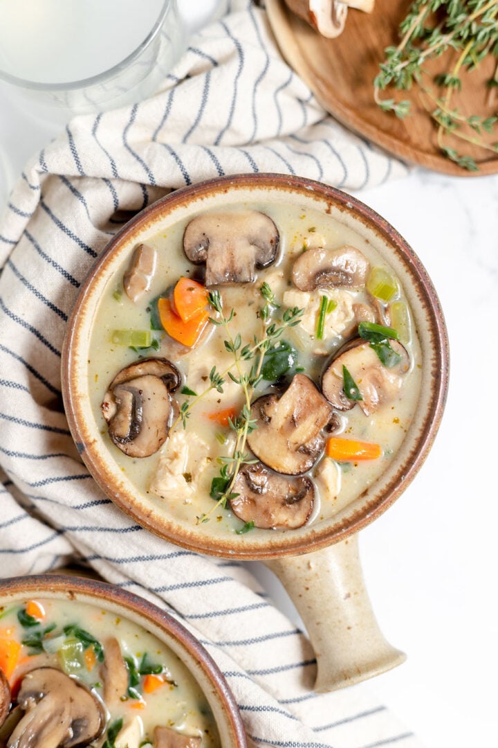 Chicken Mushroom Soup - Recipes Simple