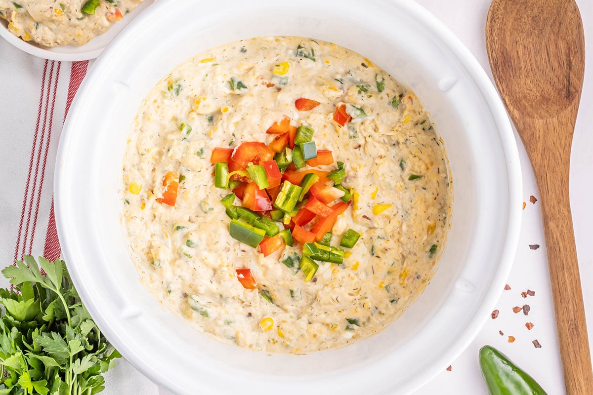 Slow Cooker Jalapeno Popper Dip
