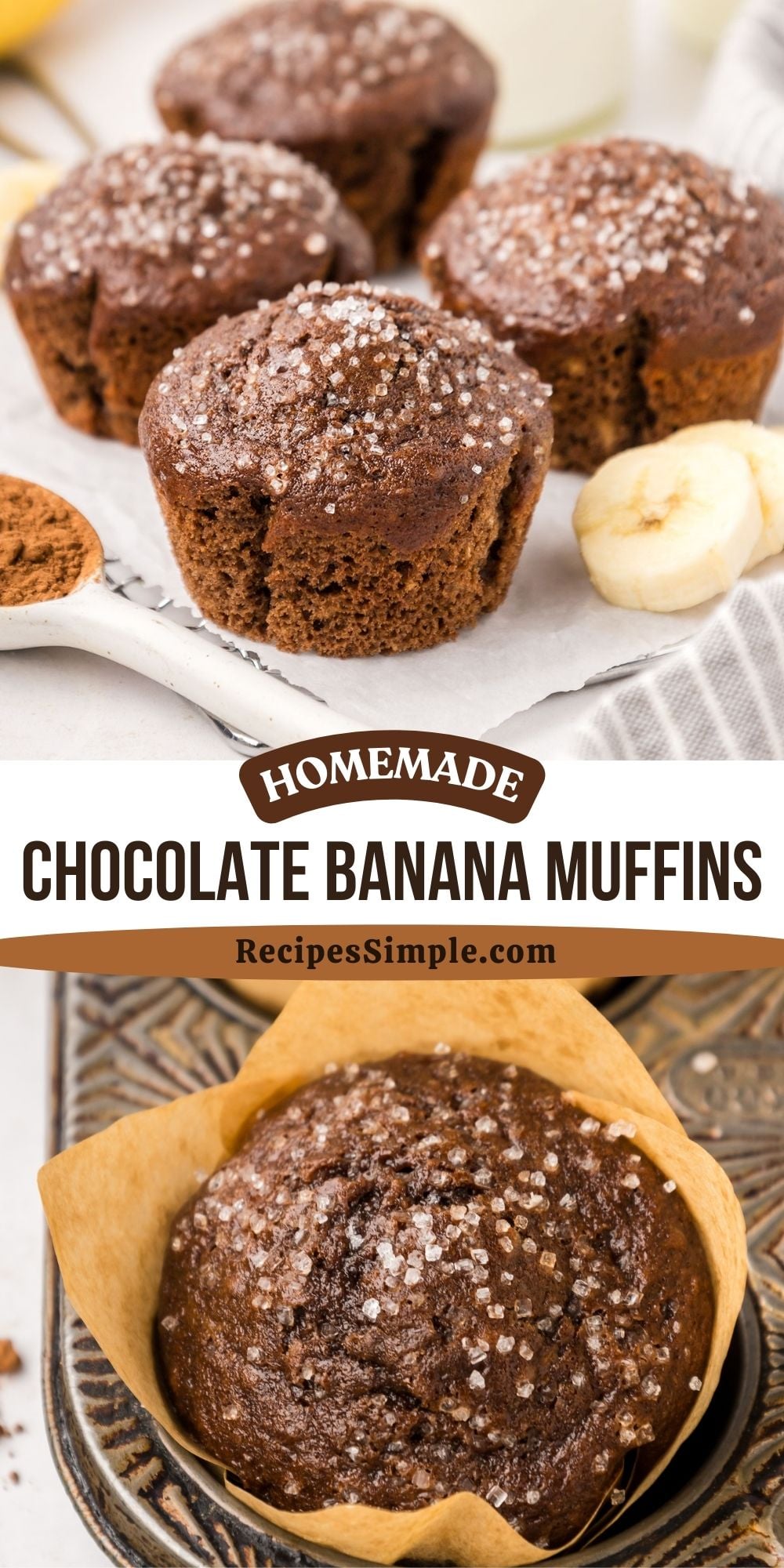 Chocolate Banana Muffins Recipes Simple chocolate-banana-muffins-recipes-simple