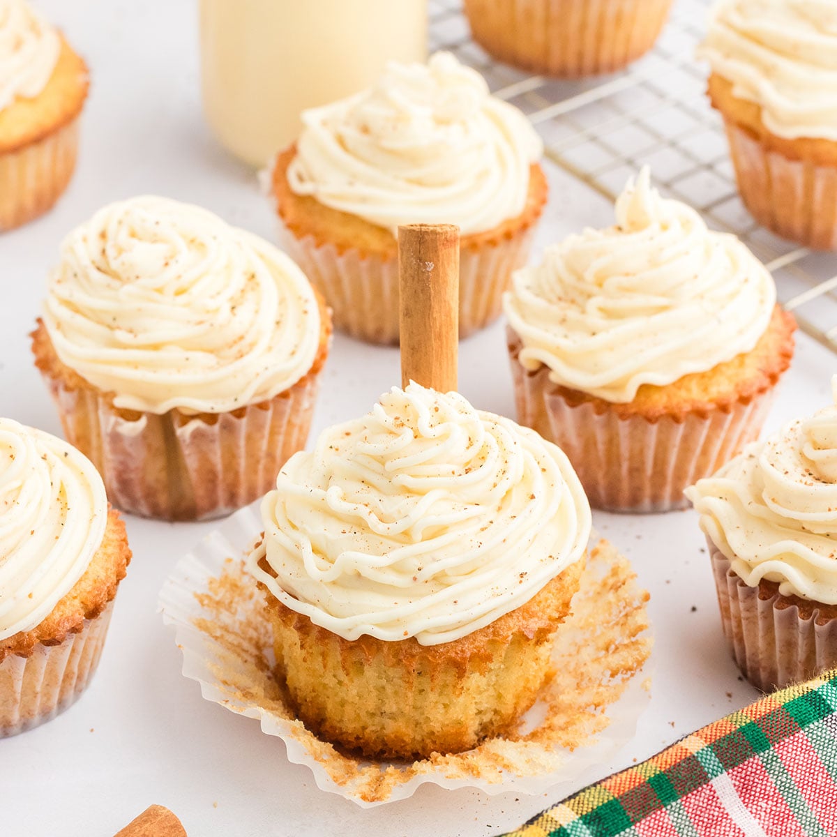 Eggnog Cupcakes Recipe