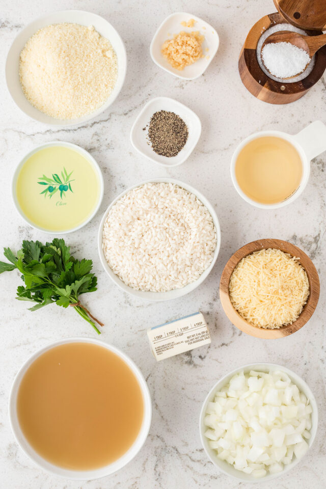 Ingredients In Risotto Parmesan Risotto - Recipes Simple